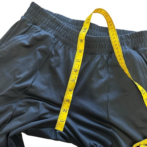 Aerie Black Elastic Waistband Pull On Wide Leg High Rise Trouser Pants Size S - Picture 10 of 12